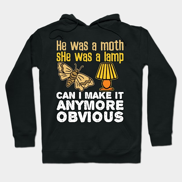 Moth Lamp Shirt - Brother May I Have Some Lamps? Hoodie by redbarron